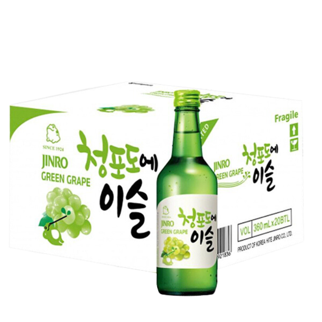 Jinro Green Grape Soju The Worlds No1 Spirit Jinro Soju