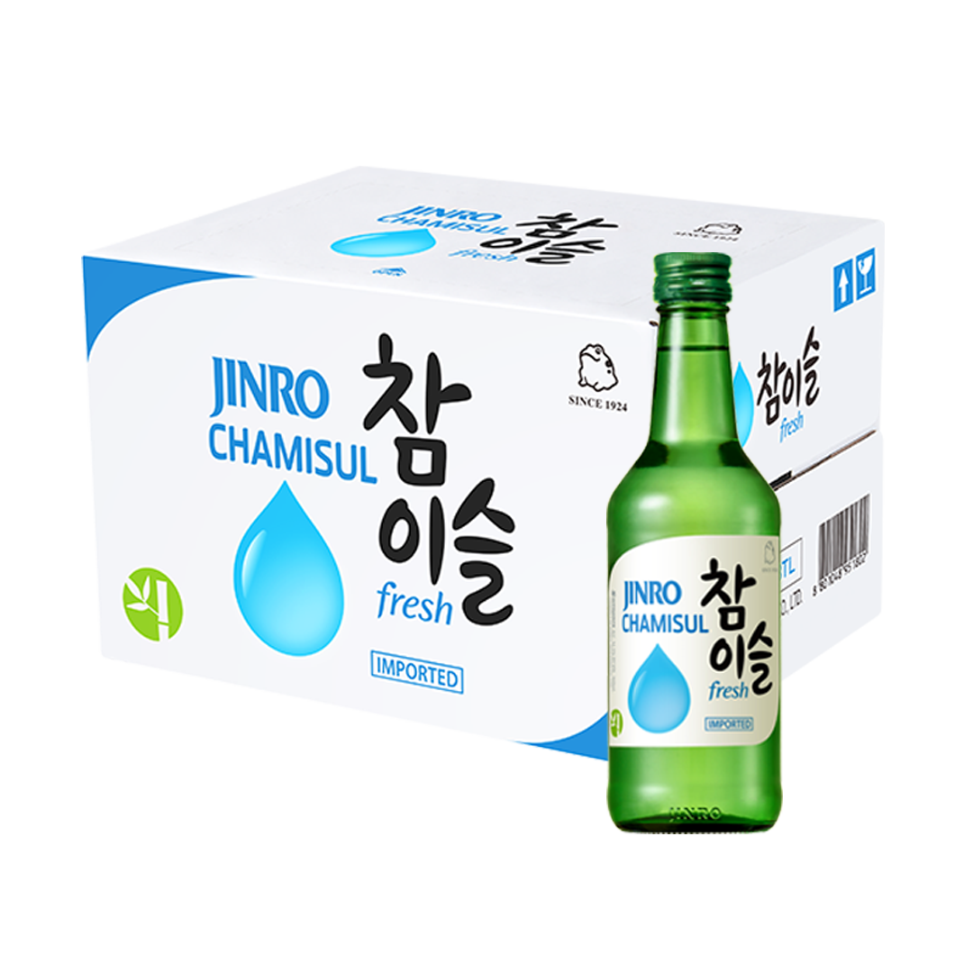 Jinro Fresh Soju Light And Clean Korean Soju Jinro Soju Nz